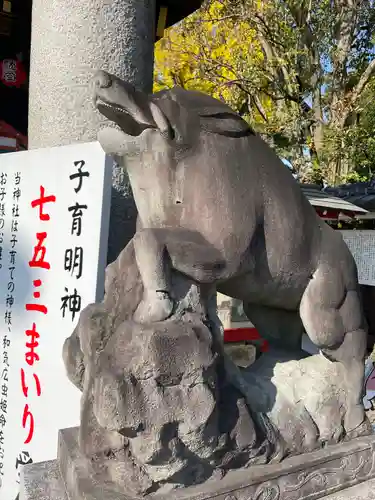 護王神社の狛犬
