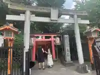 花園稲荷神社の鳥居