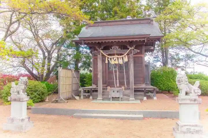 中新田城跡・八幡神社(宮城県)