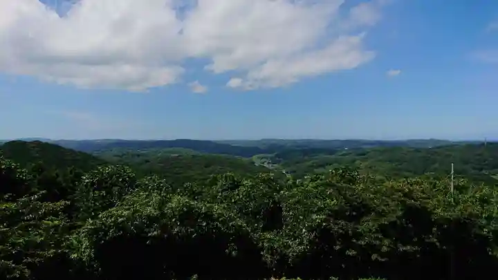 男嶽神社の景色