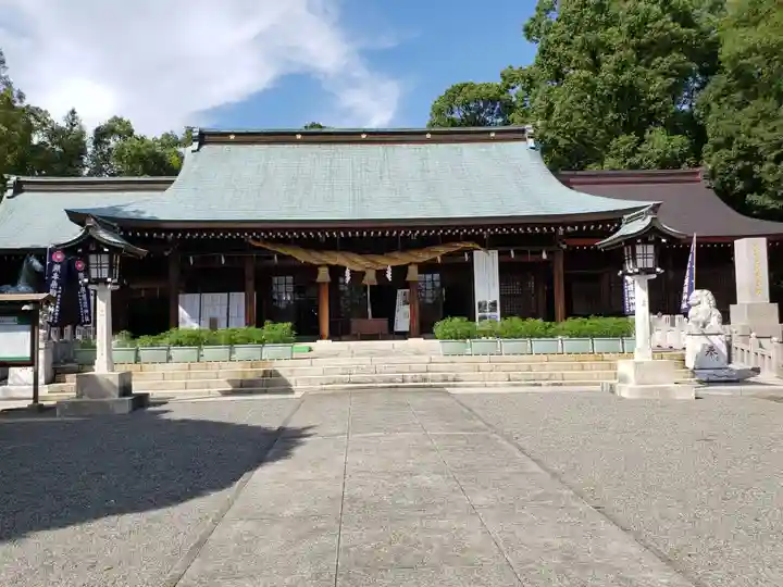 熊本縣護國神社の本殿・本堂