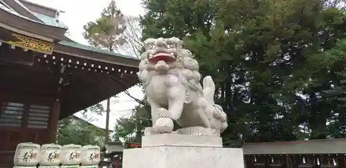 神峰神社の狛犬