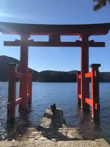 箱根神社の鳥居