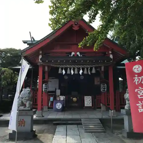 葛飾氷川神社の本殿・本堂
