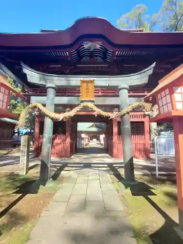 高椅神社の鳥居