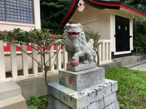 熊野神社の狛犬