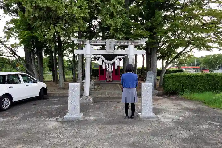 仁渡神社の鳥居