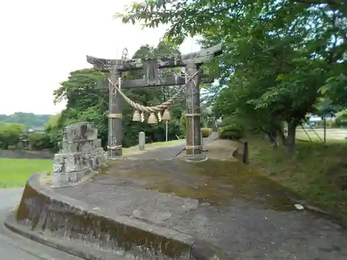 竃門菅原神社の鳥居