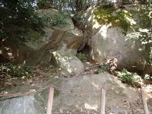 石床神社旧社地の自然
