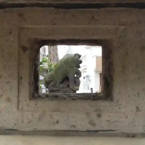 山王稲穂神社の狛犬