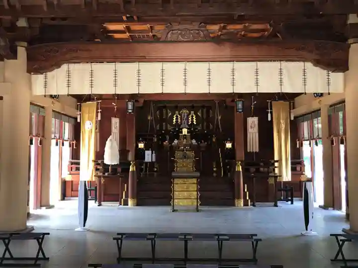福山八幡宮の本殿・本堂