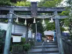 吹上稲荷神社の鳥居