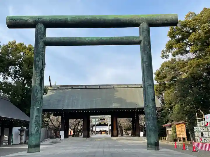 靖國神社の鳥居