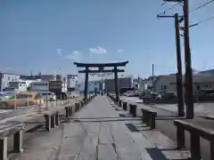 志波彦神社・鹽竈神社の鳥居