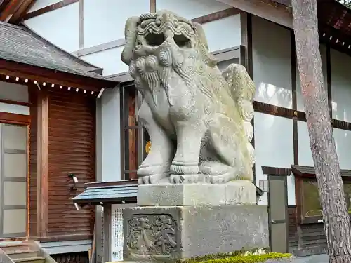 旭川神社の狛犬