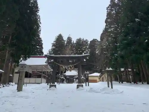 岩手山神社の鳥居