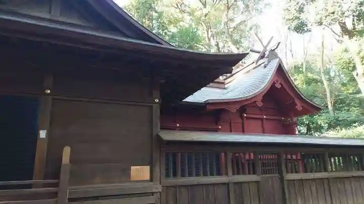 氷川女體神社の本殿・本堂