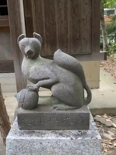 飯玉神社の狛犬