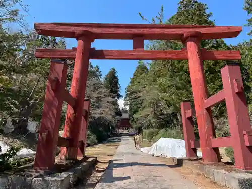 岩木山神社の鳥居