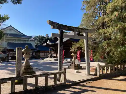 松江神社の鳥居