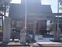 六日市場浅間神社の鳥居