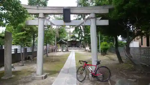 若宮八幡神社の鳥居