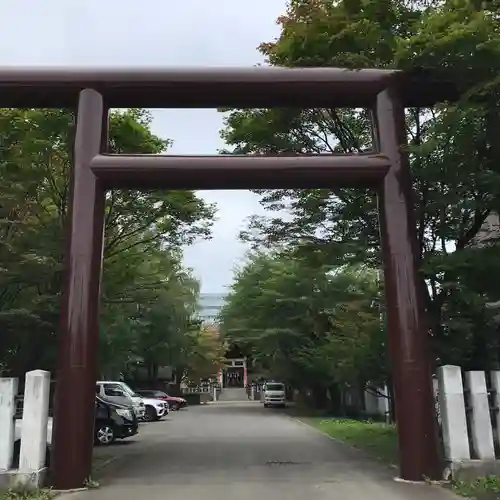 豊平神社の鳥居