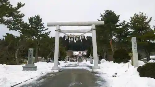 佐女川神社の鳥居