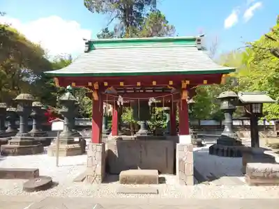 上野東照宮の手水舎