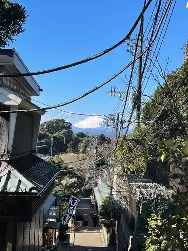 江島神社の景色