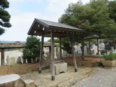 北條寺の手水舎