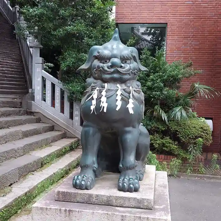 愛宕神社の狛犬