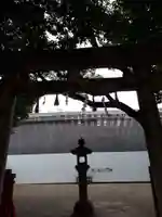 休ヶ岡八幡宮(薬師寺境内社)の鳥居