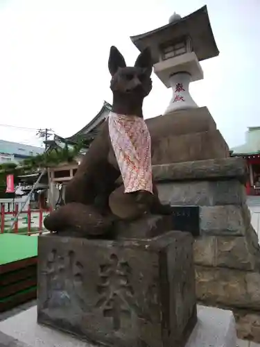 東京羽田 穴守稲荷神社の狛犬