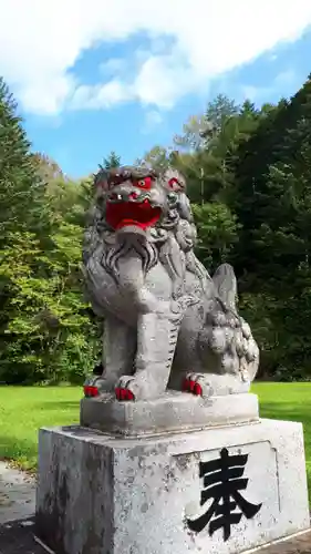 喜茂別神社の狛犬