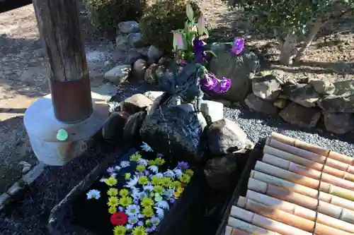 大鏑神社の手水