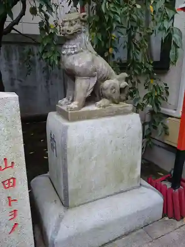 吉原神社の狛犬