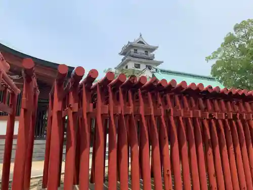 吹揚神社の鳥居