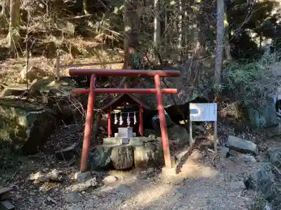 母の白滝神社(山梨県)