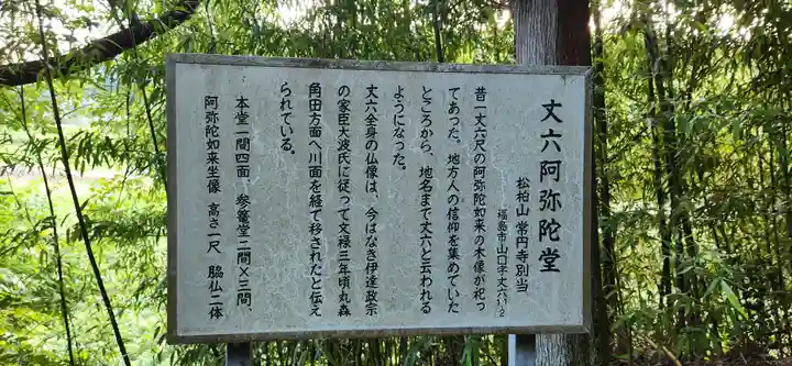 丈六阿弥陀堂(福島県)