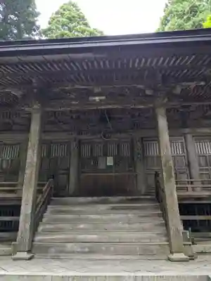 横蔵寺の本殿・本堂