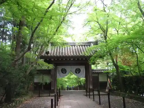 光明寺（粟生光明寺）の山門