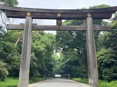明治神宮の鳥居