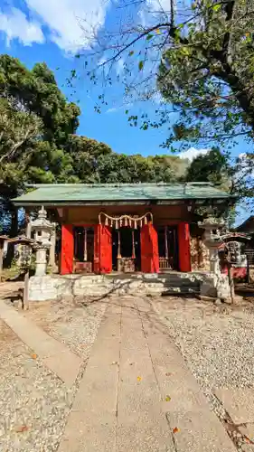 前原御嶽神社の本殿