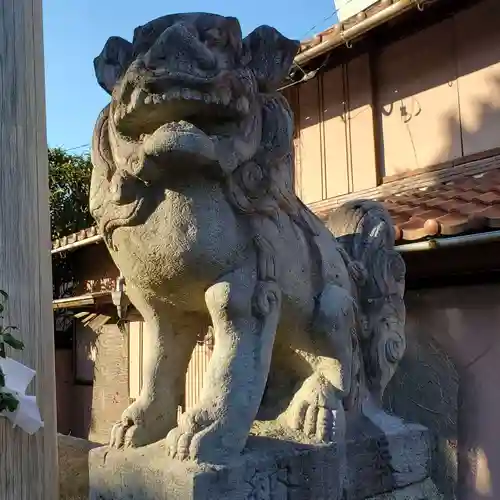 城南神社の狛犬