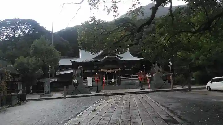 戸上神社の本殿・本堂
