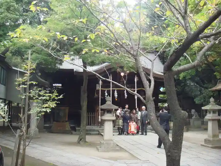 川口神社の本殿・本堂