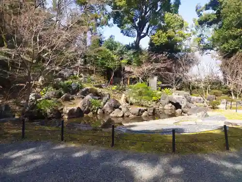 長岡天満宮の庭園