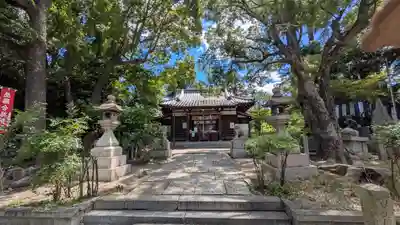 安居神社の本殿・本堂