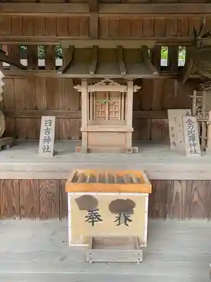 諏訪神社の末社・摂社